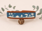 Preview: Biothane Halsband Double 38mm - Wald oder Strand