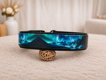 Biothane Motiv Halsband Double "Polar"