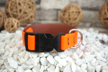 Preview: Biothane Halsband Double 25mm (Steckschnalle)